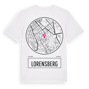 Lorensberg t-shirt – ekologisk bomull t-shirt från Pinshirt