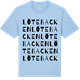 Blue Soul t-shirt med Lötebacken ordlek t-shirt