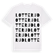 Lotterud ordlek t-shirt