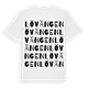 Lövängen ordlek t-shirt