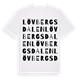 Lövbergsdalen ordlek t-shirt