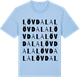 Blue Soul t-shirt med Lövdala ordlek t-shirt