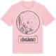 Pink Cotton t-shirt med Lövgärdet t-shirt