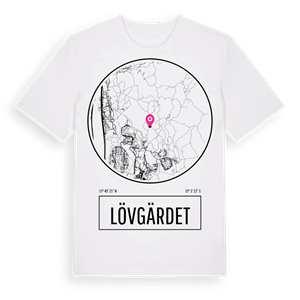 Lövgärdet t-shirt – ekologisk bomull t-shirt från Pinshirt