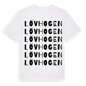 Lövhogen ordlek t-shirt – ekologisk bomull t-shirt från Pinshirt
