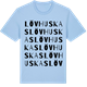 Blue Soul t-shirt med Lövhuskas ordlek t-shirt