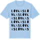 Blue Soul t-shirt med Lövkas ordlek t-shirt