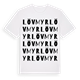 Lövmyr ordlek t-shirt