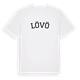 Lövö böjd t-shirt