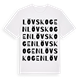 Lövskogen ordlek t-shirt