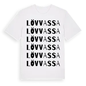 Lövvassa ordlek t-shirt – ekologisk bomull t-shirt från Pinshirt