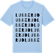 Blue Soul t-shirt med Lubberud ordlek t-shirt