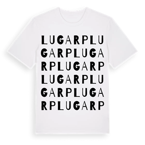 Lugarp ordlek t-shirt – ekologisk bomull t-shirt från Pinshirt