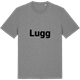 Mid Heather Gray t-shirt med Lugg fetstil t-shirt