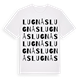 Lugnås ordlek t-shirt