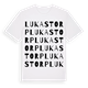 Lukastorp ordlek t-shirt