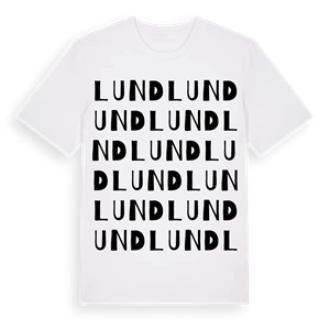 Lund ordlek t-shirt – ekologisk bomull t-shirt från Pinshirt