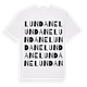 Lundane ordlek t-shirt