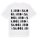 Lundaskog ordlek t-shirt