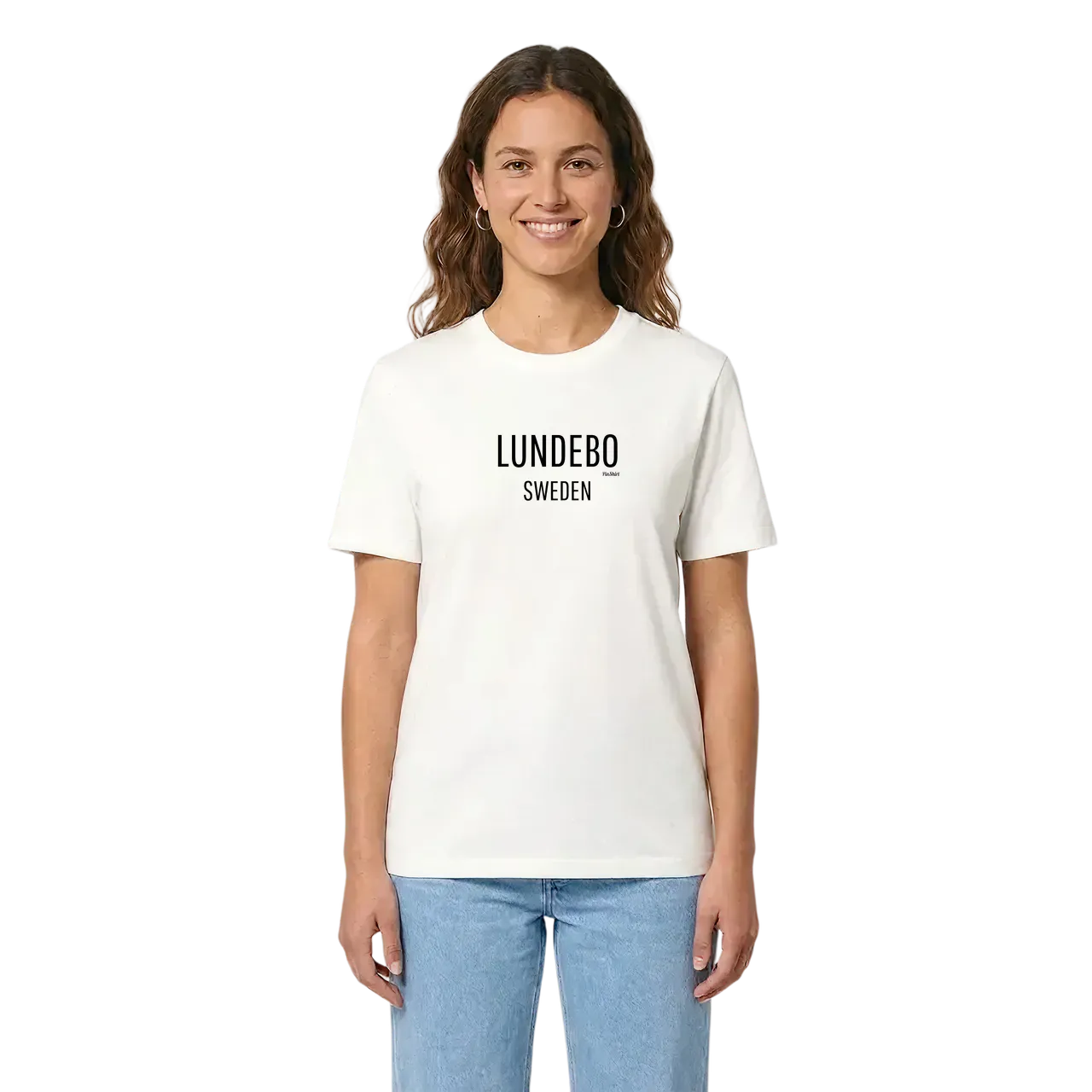 Lundebo i Sverige t-shirt i miljö