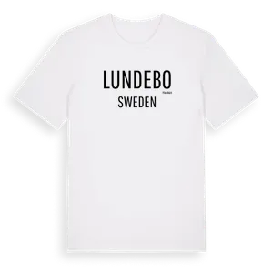 Lundebo i Sverige t-shirt – ekologisk bomull t-shirt från Pinshirt