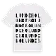 Lundebo ordlek t-shirt