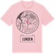 Pink Cotton t-shirt med Lunden t-shirt