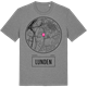 Mid Heather Gray t-shirt med Lunden t-shirt