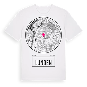 Lunden t-shirt – ekologisk bomull t-shirt från Pinshirt