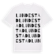 Lundestad ordlek t-shirt