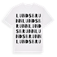 Lundsbrunn ordlek t-shirt