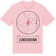 Pink Cotton t-shirt med Lundsbrunn t-shirt