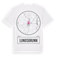 White t-shirt med Lundsbrunn t-shirt