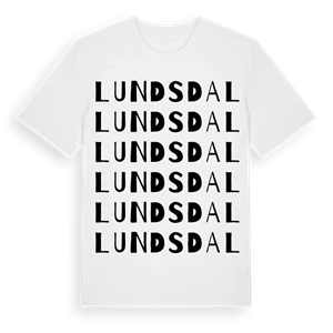 Lundsdal ordlek t-shirt – ekologisk bomull t-shirt från Pinshirt