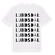 Lundsdal ordlek t-shirt
