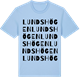 Blue Soul t-shirt med Lundshögen ordlek t-shirt
