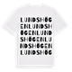 Lundshögen ordlek t-shirt