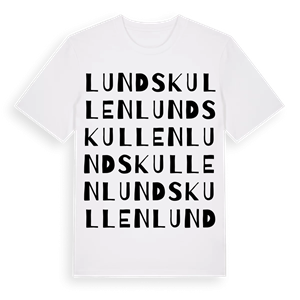 Lundskullen ordlek t-shirt – ekologisk bomull t-shirt från Pinshirt