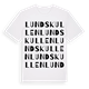 Lundskullen ordlek t-shirt