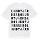 Lundtjärnsbro ordlek t-shirt