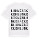 Lunkebäcken ordlek t-shirt