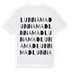 Lunnamad ordlek t-shirt