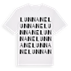 Lunnane ordlek t-shirt