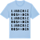 Blue Soul t-shirt med Lunnerbergsmaden ordlek t-shirt