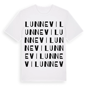 Lunnevi ordlek t-shirt – ekologisk bomull t-shirt från Pinshirt
