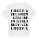Lunneviken ordlek t-shirt