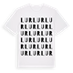 Lur ordlek t-shirt