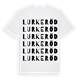Lurkeröd ordlek t-shirt