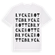 Lyckebotten ordlek t-shirt