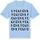 Blue Soul t-shirt med Lyckhem ordlek t-shirt